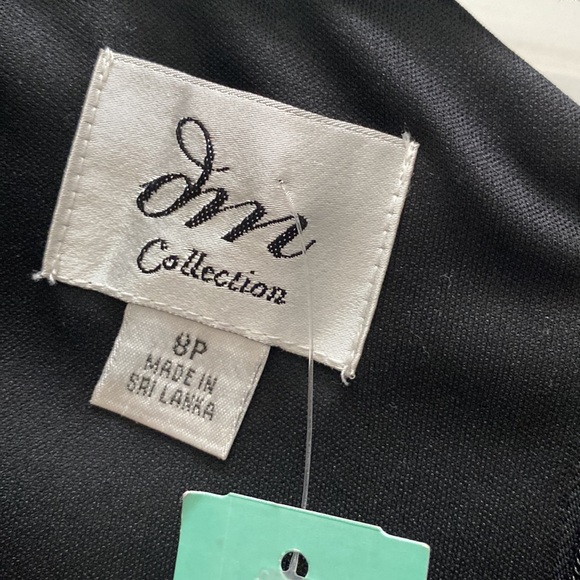 JM Collection V-Neck Cap Sleeve Petite Jumpsuit - Picture 3 of 3